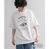 アイボリー | THENORTHFACE WHITELABEL プリントT | Rocky Monroe