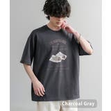 チャコールグレー | THENORTHFACE WHITELABEL プリントT | Rocky Monroe
