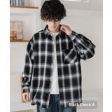 ブラックチェックA | チェックシャツ ネルシャツ ビエラ | Rocky Monroe