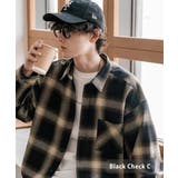 ブラックチェックC | チェックシャツ ネルシャツ ビエラ | Rocky Monroe