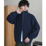 ドライバーズニット 畦編み ダブルジップ | Rocky Monroe | 詳細画像31 
