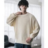 オフ | ニットセーター 無地 オーバーサイズ | Rocky Monroe