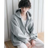 ジップパーカー ダンボールニット 無地 | Rocky Monroe | 詳細画像26