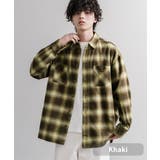 カーキ | チェックシャツ ネルシャツ 長袖 | Rocky Monroe