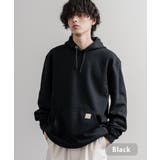 ブラック | Carhartt プルオーバーパーカー 裏起毛 | Rocky Monroe