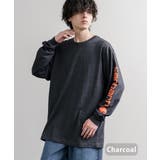 チャコール | Carhartt ロンT 袖プリント | Rocky Monroe