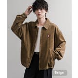 ベージュ | コーデュロイジャケット ワークジャケット オーバーサイズ | Rocky Monroe