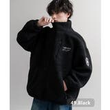 49.ブラック | CONVERSE ボアジャケット スタンドカラー | Rocky Monroe