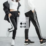 ジョガーパンツ サイドライン トラックパンツ | Rocky Monroe | 詳細画像1