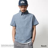 シャンブレーシャツ メンズ プルオーバー | Rocky Monroe | 詳細画像1