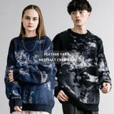 クルーネックニット フェザーヤーン 総柄 | Rocky Monroe | 詳細画像1