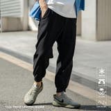 Rocky Monroe（ロッキーモンロー） | 接触冷感 ジョガーパンツ ストレッチ 多機能 メンズ レディース クロップド イージー テーパード 無地 リラックス 清涼感 涼しい ひんやり 軽い ストレスフリー UV対策 UVカット 紫外線対策 アンチピリング イージーケア アウトドア キャンプ スポーツ ゴルフ きれいめ 14476