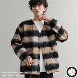 ノーカラージャケット シャギー チェック | Rocky Monroe | 詳細画像1 