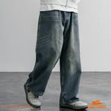 ワイドパンツ デニム ストレート | Rocky Monroe | 詳細画像1 