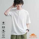 接触冷感 Tシャツ ヘンリーネック | Rocky Monroe | 詳細画像1