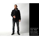 プレミアムウールメルトンショールカラージャケットコート シングルPコート | Rocky Monroe | 詳細画像4