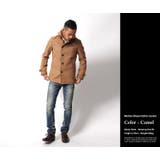 プレミアムウールメルトンショールカラージャケットコート シングルPコート | Rocky Monroe | 詳細画像6