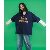 カレッジT ハーフジップTシャツ メンズ | Rocky Monroe | 詳細画像21 