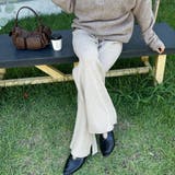 レディース ワイドパンツ ボトムス ニットパンツ | Rodic | 詳細画像5
