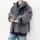 ボアブルゾン メンズ ボアジャケット フリース パーカー | Rodic【MENS】 | 詳細画像2