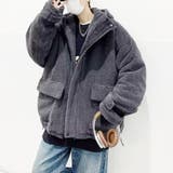ボアブルゾン メンズ ボアジャケット フリース パーカー | Rodic【MENS】 | 詳細画像3