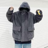 ボアブルゾン メンズ ボアジャケット フリース パーカー | Rodic【MENS】 | 詳細画像4