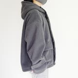 ボアブルゾン メンズ ボアジャケット フリース パーカー | Rodic【MENS】 | 詳細画像8
