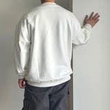 メンズ オーバーサイズ トレーナー ダンボールニット スウェット 春服 長袖 | Rodic【MENS】 | 詳細画像12 