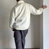 メンズ オーバーサイズ トレーナー ハーフジップ スウェット | Rodic【MENS】 | 詳細画像12