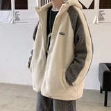 ボアブルゾン メンズ ボアジャケット フリース パーカー | Rodic【MENS】 | 詳細画像5 