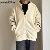 ボアブルゾン メンズ ボアジャケット フリース パーカー | Rodic【MENS】 | 詳細画像11