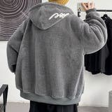 ボアブルゾン メンズ ボアジャケット フリース パーカー | Rodic【MENS】 | 詳細画像6