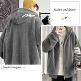 ボアブルゾン メンズ ボアジャケット フリース パーカー | Rodic【MENS】 | 詳細画像7