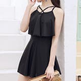 キャミ ワンピース 水着 レディース 水着 体型カバー夏服 タンキニ | Rodic | 詳細画像3