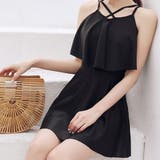 キャミ ワンピース 水着 レディース 水着 体型カバー夏服 タンキニ | Rodic | 詳細画像4