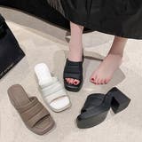 レディース 厚底 パデットサンダル 厚底 サンダル | Rodic | 詳細画像2 