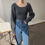 レディース トップス バルーンスリーブニット 秋服 | Rodic | 詳細画像2