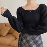 レディース トップス バルーンスリーブニット 秋服 | Rodic | 詳細画像10