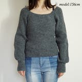 レディース トップス バルーンスリーブニット 秋服 | Rodic | 詳細画像12