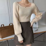 レディース トップス バルーンスリーブニット 秋服 | Rodic | 詳細画像5