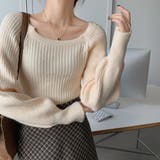 レディース トップス バルーンスリーブニット 秋服 | Rodic | 詳細画像7