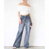 WHITE | シャーリングミニトップス | ENVYM