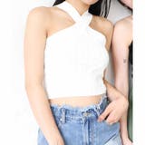 WHITE | ホルターネックタイトップス | ENVYM