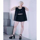 BLACK | フラップポケットショートパンツ | ENVYM