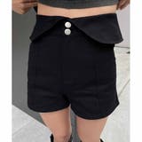 HWウエストバックショートパンツ | ENVYM | 詳細画像10 