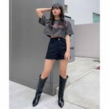 HWウエストバックショートパンツ | ENVYM | 詳細画像4 