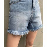 カットオフDENIMショートパンツ | ENVYM | 詳細画像12 