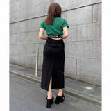 ローウエストタイトロングスカート | ENVYM | 詳細画像11