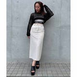 ローウエストタイトロングスカート | ENVYM | 詳細画像12