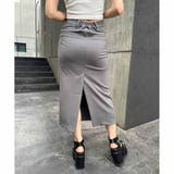 ローウエストタイトロングスカート | ENVYM | 詳細画像14